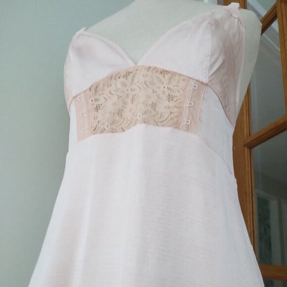 John Galliano Lingerie newspaper print vintage style silk slip dress - Picture 14 of 16